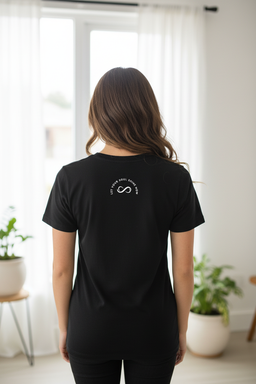 Love Now. Mindset Tee Black - Women's T-Shirt